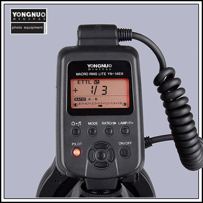 YONGNUO YN-14EX TTL LED Macro Ring Lite Flash Light for Canon 5D 6D 7D 60D 700D - Image 1 of 4