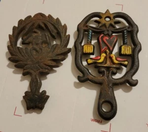 2 triciclos pequeños de colección de hierro fundido de 5" - Imagen 1 de 5