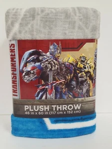 Transformers Plush Throw 46"x60" New in original packaging - Picture 1 of 3