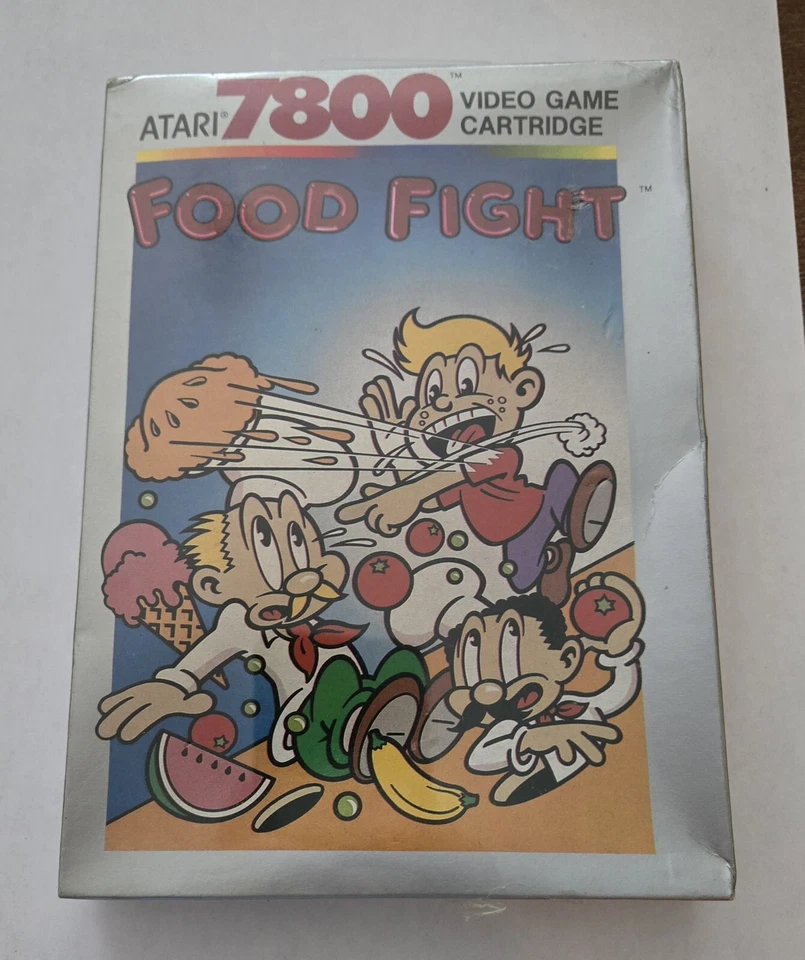 Food Fight ATARI 7800 Factory SEALED With Hangtab - Image 1 of 4