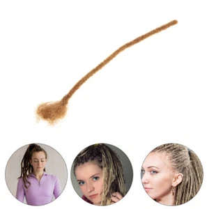 Dreadlocks-Perücke Mann Echthaar Extensions Dreadverlängerungen Aus - Bild 1 von 12