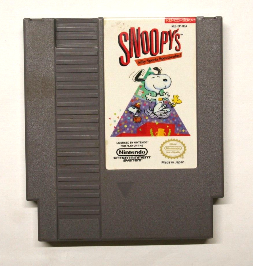 Snoopy's Silly Sports Spectacular! (Nintendo, 1990)  NES Tested