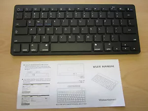 Black Wireless Bluetooth Keyboard for Selected Smart TV's - Picture 1 of 8