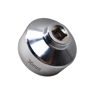 36mm Oil Filter Socket Tool 3/8"Drive Cap Remover Low Profile Socket Wrench C2C6 - Picture 1 of 9