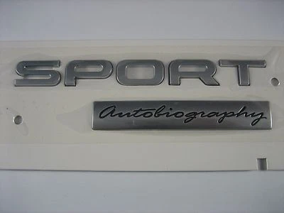 New Range Rover Sport Autobiography Tailgate Badge Emblem Plate Genuine New - Image 1 of 2