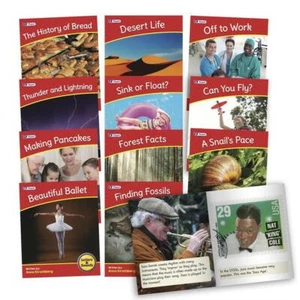 12 Decodable Readers Set 2 Phase 6 - Spelling - Non Fiction Books - By Beanstal - Picture 1 of 3