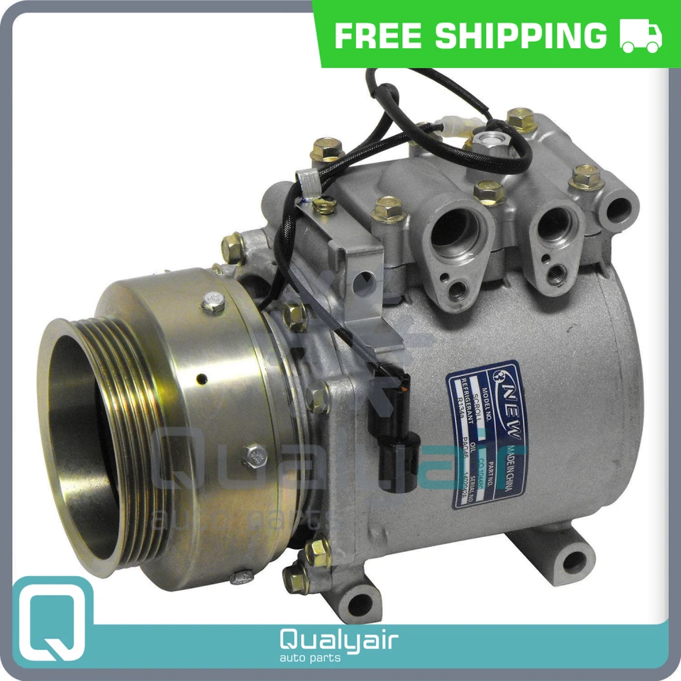 AC Compressor fits Dodge Colt/ Eagle Summit/ Mitsubishi Mirage/ Plymouth Colt - Image 1 of 4