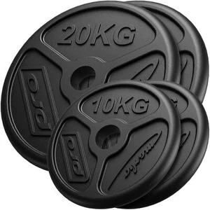 Juego de discos de peso de hierro Marbo Sport Olympia 60kg / 2 x 20kg + 2 x 10kg - Imagen 1 de 3