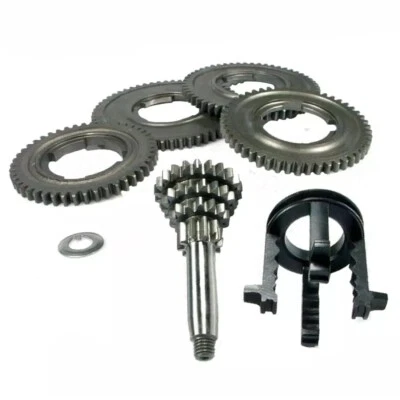 CIF KIT MODIFICA INGRANAGGI CAMBIO 3 A 4 MARCE COMPLETO PIAGGIO VESPA PK 50 S-XL