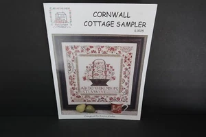 Rosewood Manor Designs S-1025 Cornwall Cottage Sampler Cross Stitch Karen Kluba - Picture 1 of 2