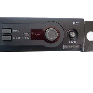 Shure SLX4 Receiver with power supply, not tested, powers up.  518-542 Mhz - Picture 1 of 10
