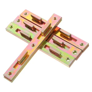 4 Pcs Bed Rail Fasteners Brackets for Frame Attachment Hardware Kit - Picture 1 of 12