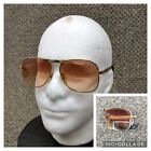 Vintage Sergio Valente Sunglasses Collapsible Foldable Made In Italy Size 22
