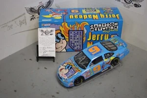 1999 Jerry Nadeau Cartoon Network 1/24 Action NASCAR Diecast Autographed - Picture 1 of 2