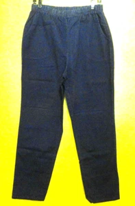 NEW DENIM & COMPANY PANTS A53351  BLUE JEAN L STRETCH🌺 - Picture 1 of 7