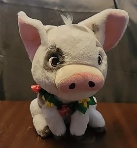 Disney Store Moana Pig Princess Pocahontas Pua Plush Soft Hawaiian  Large 12” - Picture 1 of 13