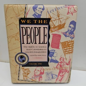 Gateway We The People History of America Cassette Tapes Vol 1 Martin Sheen Vtg 1 - Imagen 1 de 7