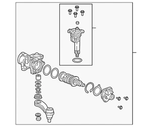 Genuine GM Steering Gear Box 19434141 - Bild 1 von 2