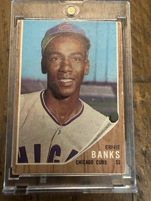 1962 Topps - Ernie Banks #25 Foto 1 de 2