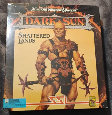 Dark Sun: Shattered Lands - SSI Big Box Edition IBM PC 3.5” Factory Sealed - Image 1 of 4