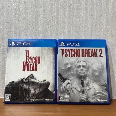 The Evil Within Psycho Break 1 & 2 set Sony PlayStation 4 PS4 Japanese ver - Image 1 of 4