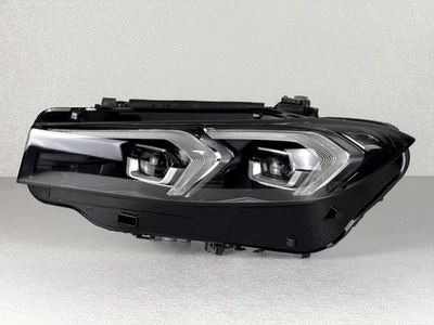 完好! 2023 - 2024 宝马 3 系列 G20 330I M340I LED 左侧车头灯 铬 原始设备制造商 — 第 1/4 张图片