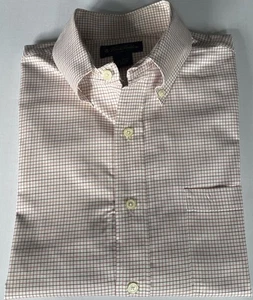 Brooks Brothers Herren Vintage Baumwolle Made In USA Botton Down Langarm Hemd L - Bild 1 von 11