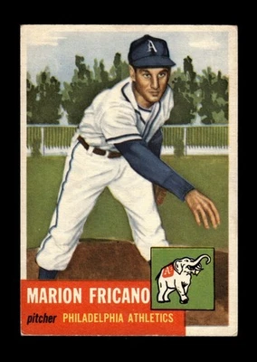 1953 Topps Set-Break #199 Marion Fricano VG-VGEX *GMCARDS* - Image 1 of 2