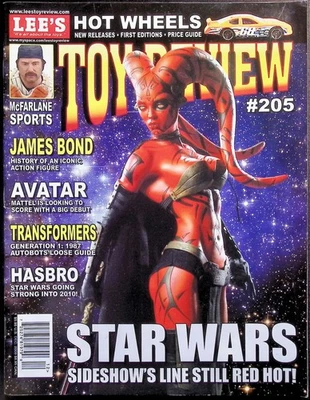 Revista LEE's TOY REVIEW edição 205 -- Capa Darth Talon Star Wars Sideshow - Imagem 1 de 4