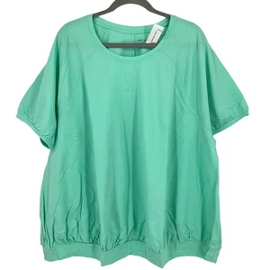 Lane Bryant Green Top Size 26/28 NWT - Picture 1 of 6