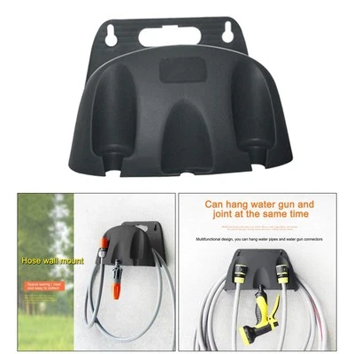 Heavy Duty Garden Hose Hanger Cable Water Hose Holder Carrier Support Shed Stand - Image 1 of 4