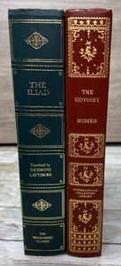 International Collectors Library - HOMER The Iliad and The Odyssey - Lot of 2 - Picture 1 of 19