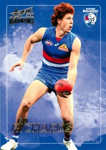 2020 WESTERN BULLDOGS AFL Card ED RICHARDS Dominance - Picture 1 of 2