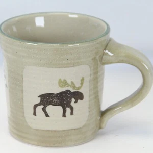 Sonoma Lodge Mug Christmas 4" Moose Bear Xmas - Picture 1 of 6