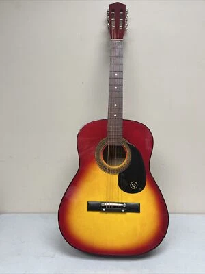 Vintage Model k -230 70’s Kay Cherry Sunburst Acoustic Guitar - Image 1 of 4