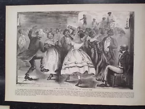 Negro New Years Ball Vicksburg Miss African American Civil War Frank Leslie's - Picture 1 of 1