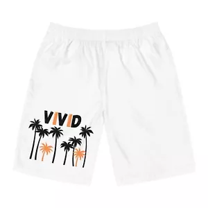 Vivid Men's Board Shorts - Summer Beachwear Pool Gift, Swim Trunks, Beach - Picture 1 of 5