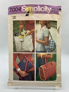 Vintage Simplicity 7004 Set Taschen Muster - Bild 1 von 2