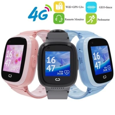 IP67 Wasserdicht LT30 4G Smartwatch Kinder GPS WIFI Video Anruf SOS Kind Telefon - Bild 1 von 4