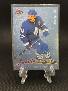 2008-09 Fleer Ultra Ice Medallion Mats Sundin #89 049/100 MAPLE LEAFS
