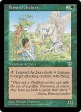 Femeref Archers NM MTG Mirage Magic 2B3