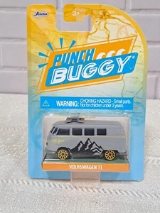 Jada Punch Buggy Slug Bug Volkswagen T1 "Mt. Bear" Diecast Model Van Ski - Picture 1 of 6