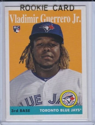 VLADIMIR GUERRERO JR. ROOKIE CARD 2019 Topps Archives 1959 VINTAGE DESIGN $$ RC! - Image 1 of 2