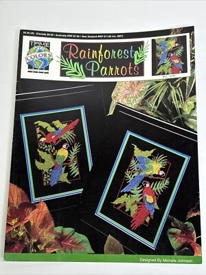 True Colors Rainforest Parrots Cross Stitch Pattern - Image 1 of 4
