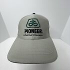 Pioneer Seeds 75 Years A DuPont Company Gray Strapback Hat Cap Nice