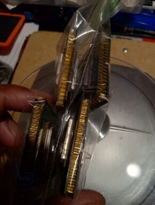 gold scrap cpu chips intel pentium 66 grams - Afbeelding 1 van 3