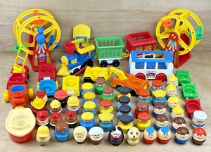 Lot Vintage gemischt Fisher Price & Little Tikes Chunky People & Riesenrad plus - Bild 1 von 23