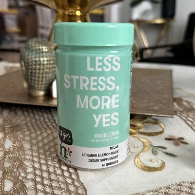 Nutrilite Less Stress, More Yes Dietary Supplement-60 Gummies-Vegetarian 07/2025 - Image 1 of 3