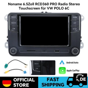 NONAME Carplay Android Auto Autoradio Stereo RCD360 RCD330 für VW MQB POLO 6C DE - Bild 1 von 16