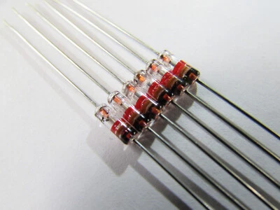 1N34A  ITT Gold Bonded Germanium Crystal Radio Point Contact Diode (1 PIECE) USA - Image 1 of 4